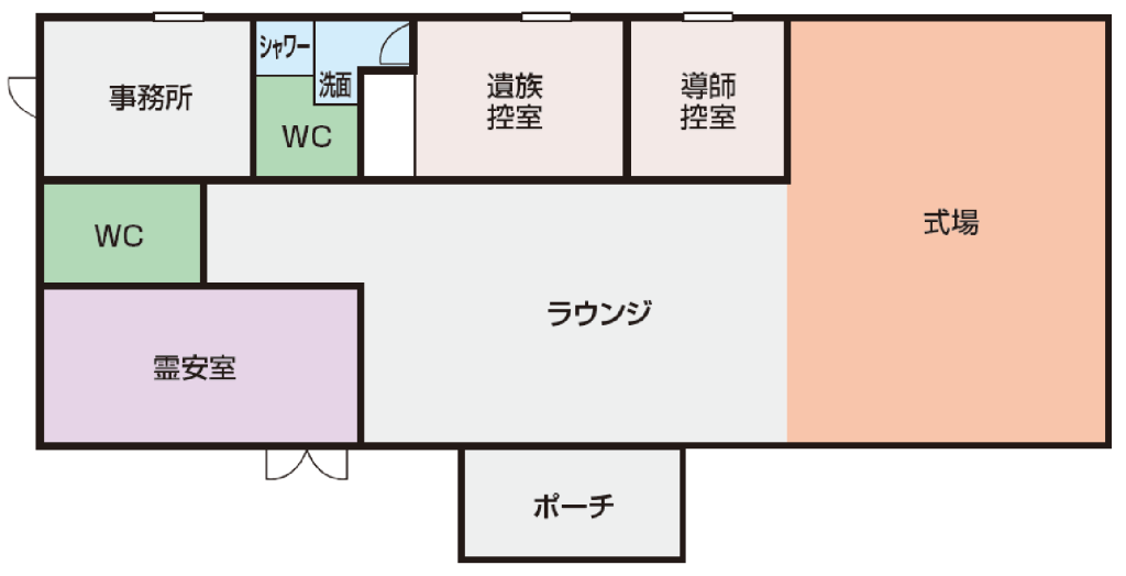 グラーテス 加須の館内図