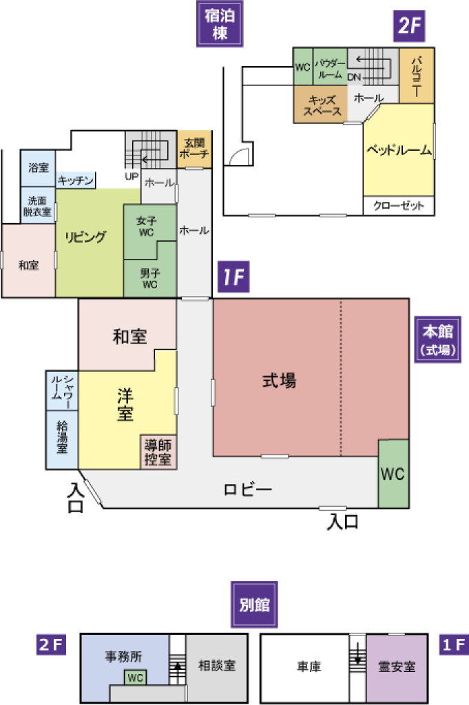 グラーテス 久喜の館内図